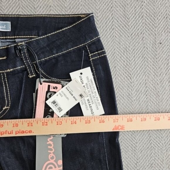 Soundgirl Women's Jeans Size 5 (28x15) Dark Blue Wash Stretch HC0165S4RS NWT - Picture 13 of 16